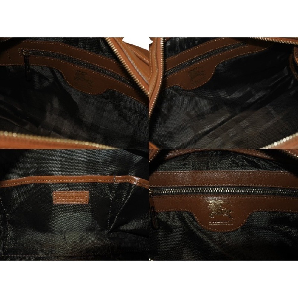 BURBERRY Bowling Boston bag brown - Picture 9 of 10